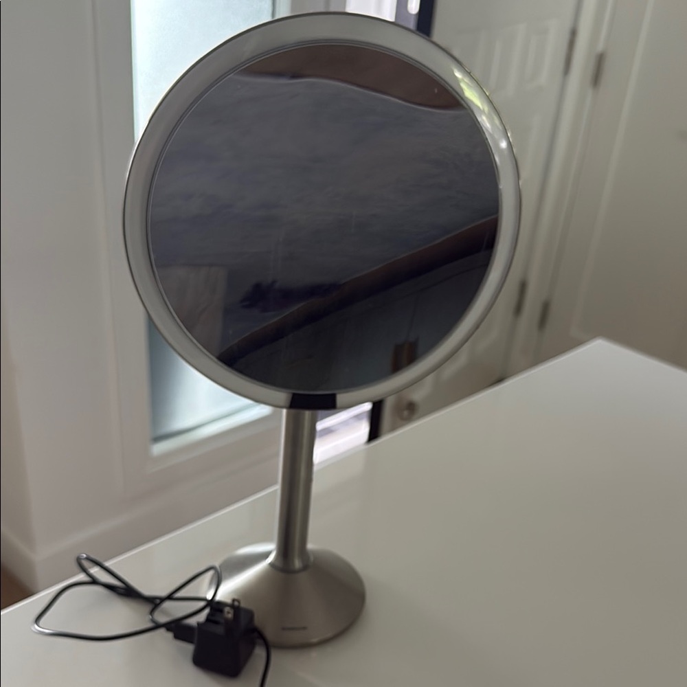 Simplehuman 8” pro round sensor Silver Mirror
